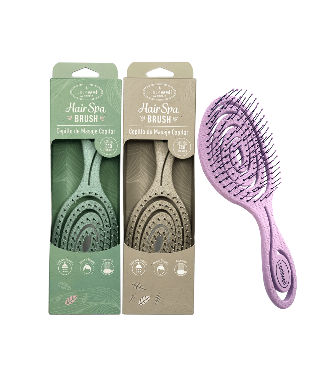 Hair Spa Brush - Cepillo de pelo ECOFRIENDLY