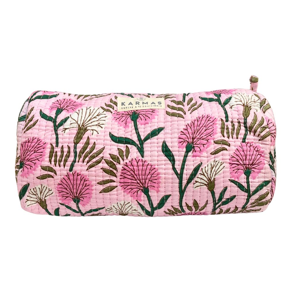 Cosmetiquero / Neceser Algodón Peonía