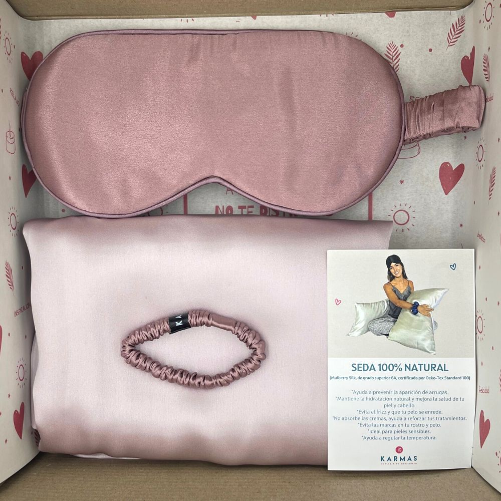 Caja Indispensables Seda Palo Rosa