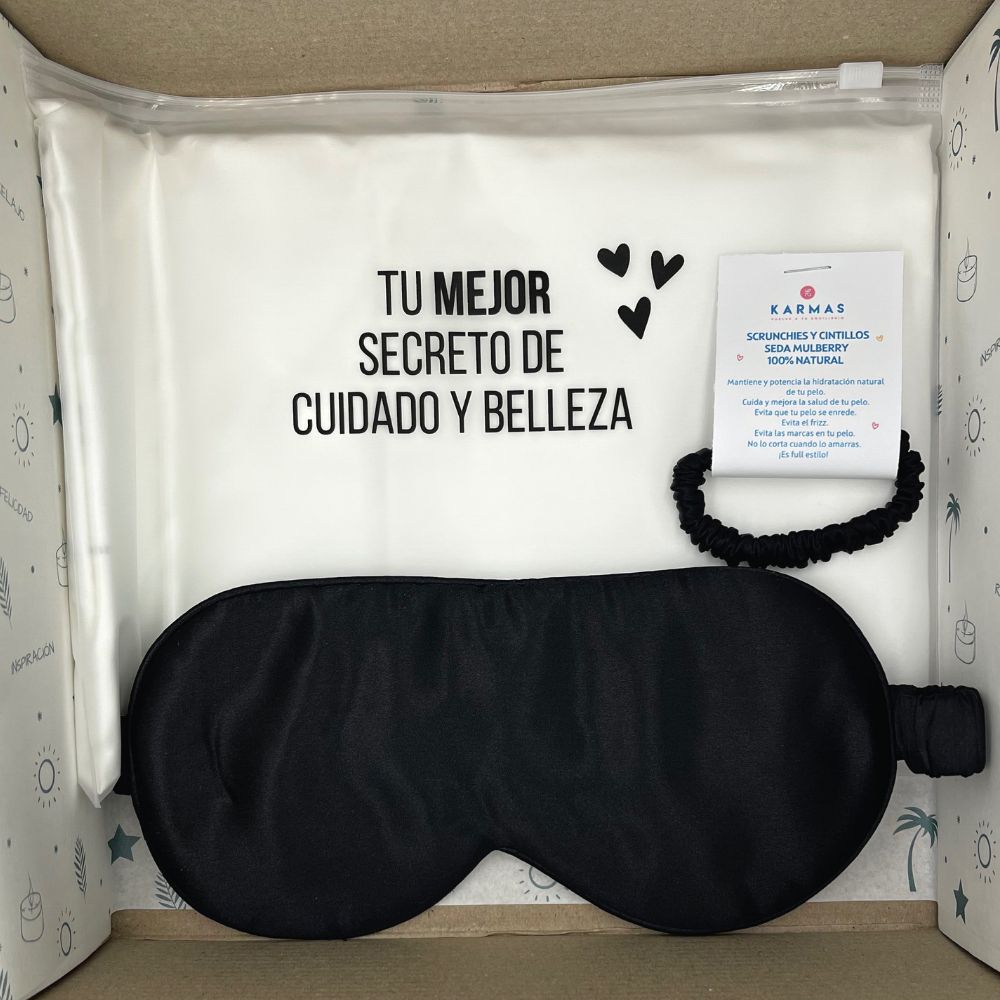 Caja Indispensables Seda Blanco y Negro