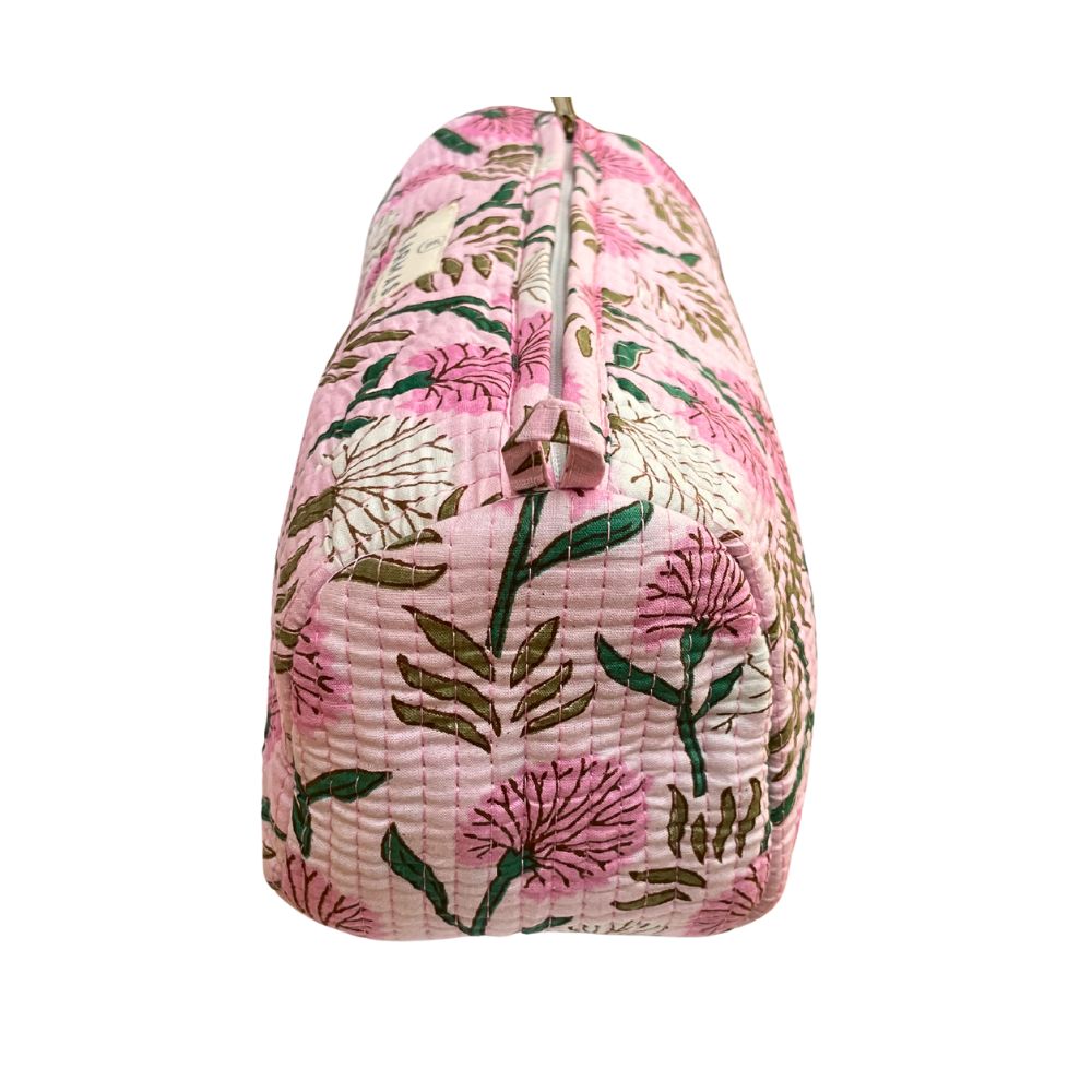 Cosmetiquero / Neceser Algodón Peonía