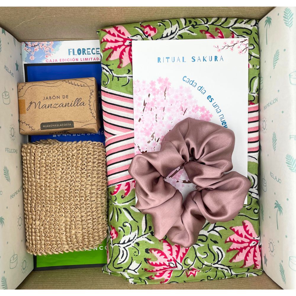Caja Regalo Florece Edición Limitada bata verde