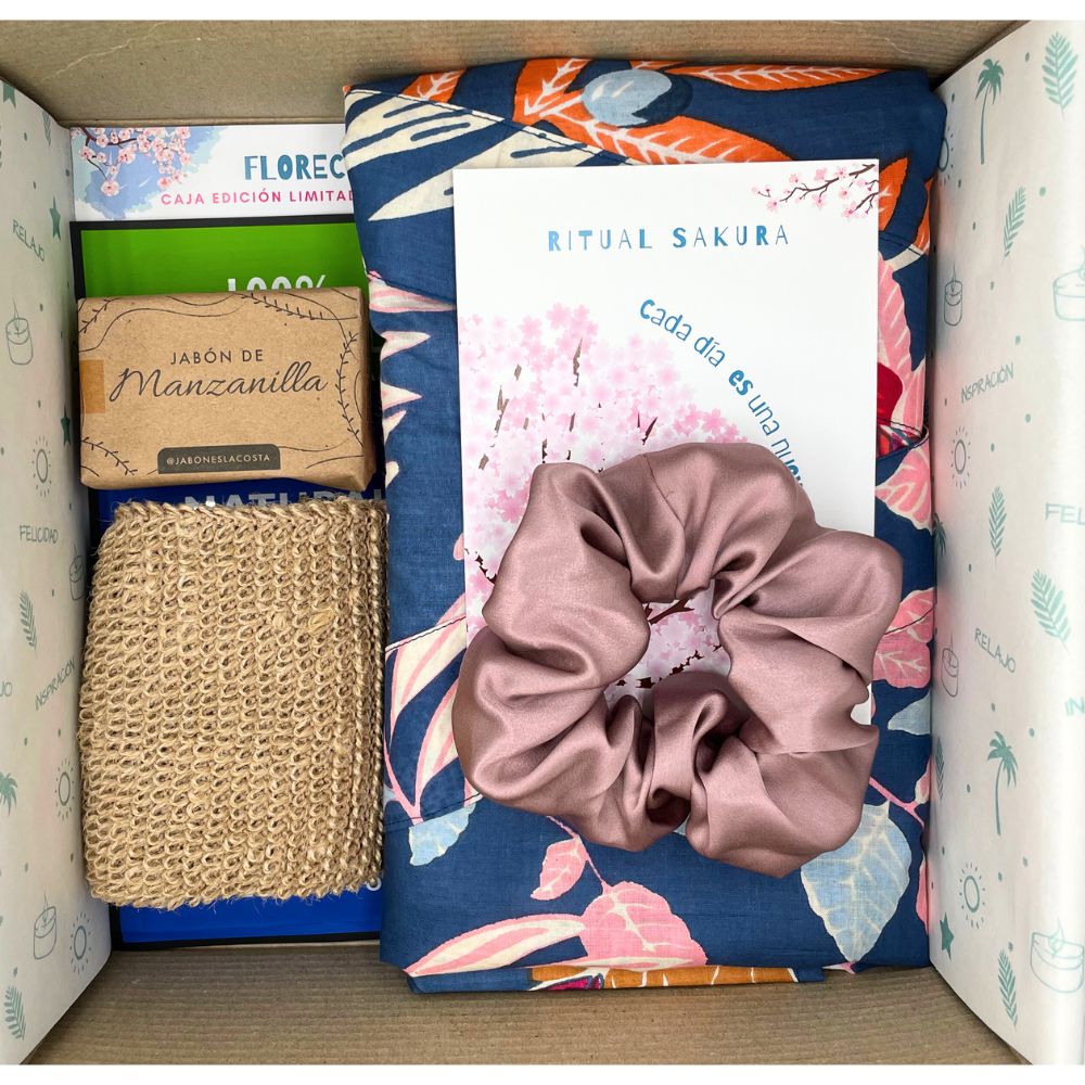 Caja Regalo Florece Edición Limitada bata azul