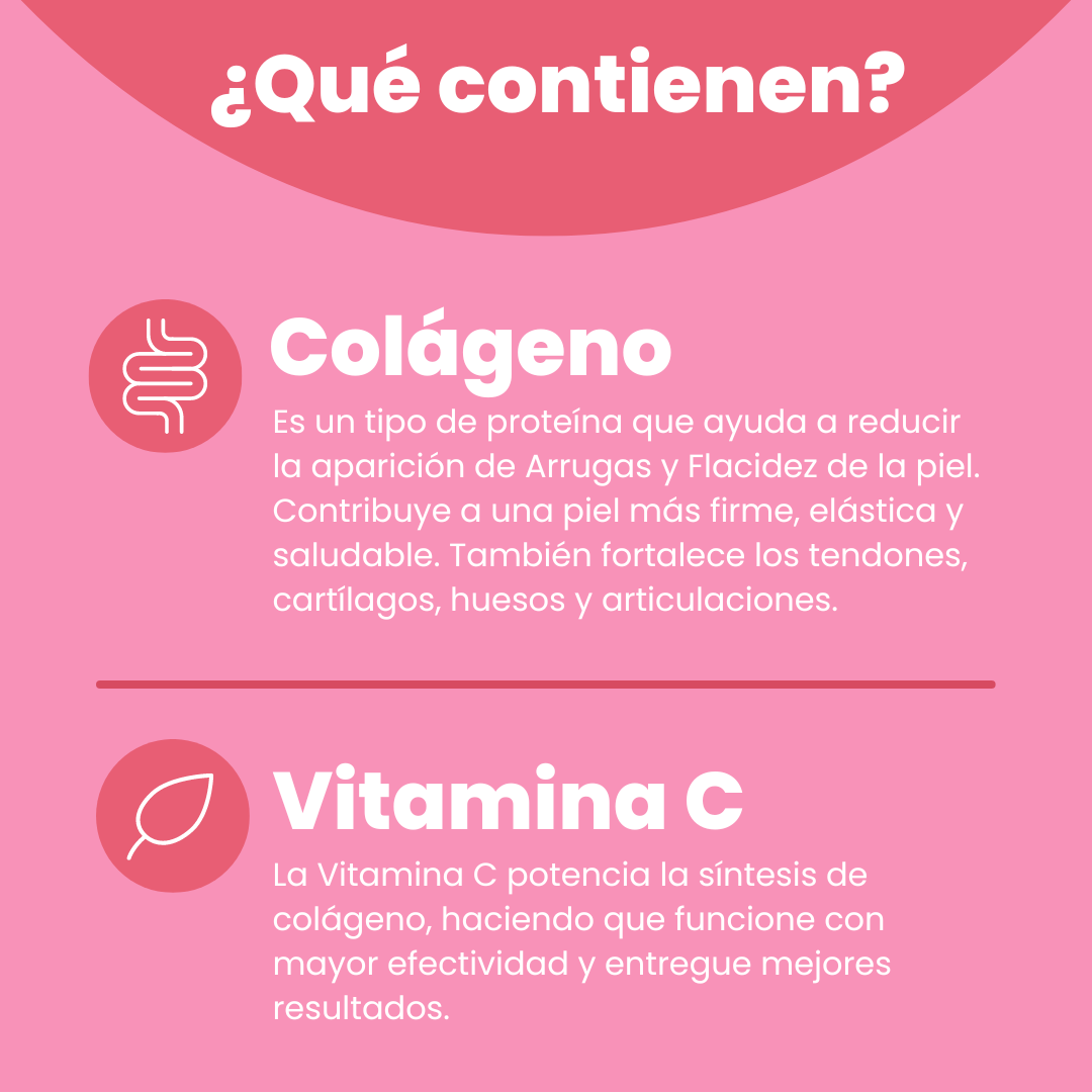 Gomitas Eterna De Colágeno + Vitamina C: 60 Días