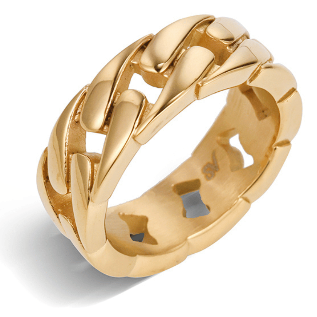 Anillo Box Oro 10 US