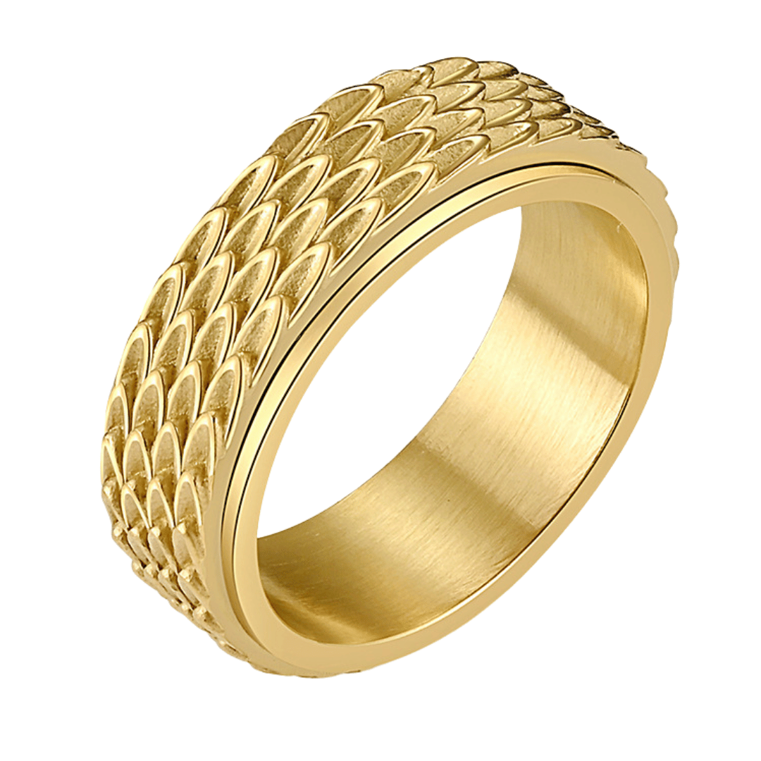 Anillo Hermés Oro 9 US