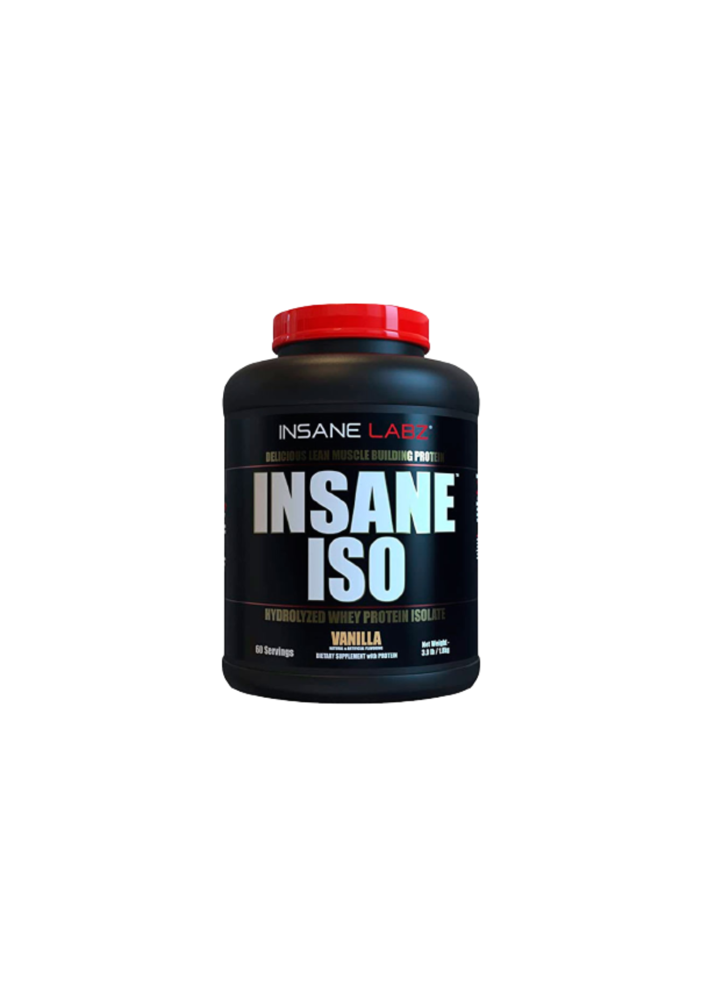 Insane Iso Vainilla 2 kilos (60 servicios)