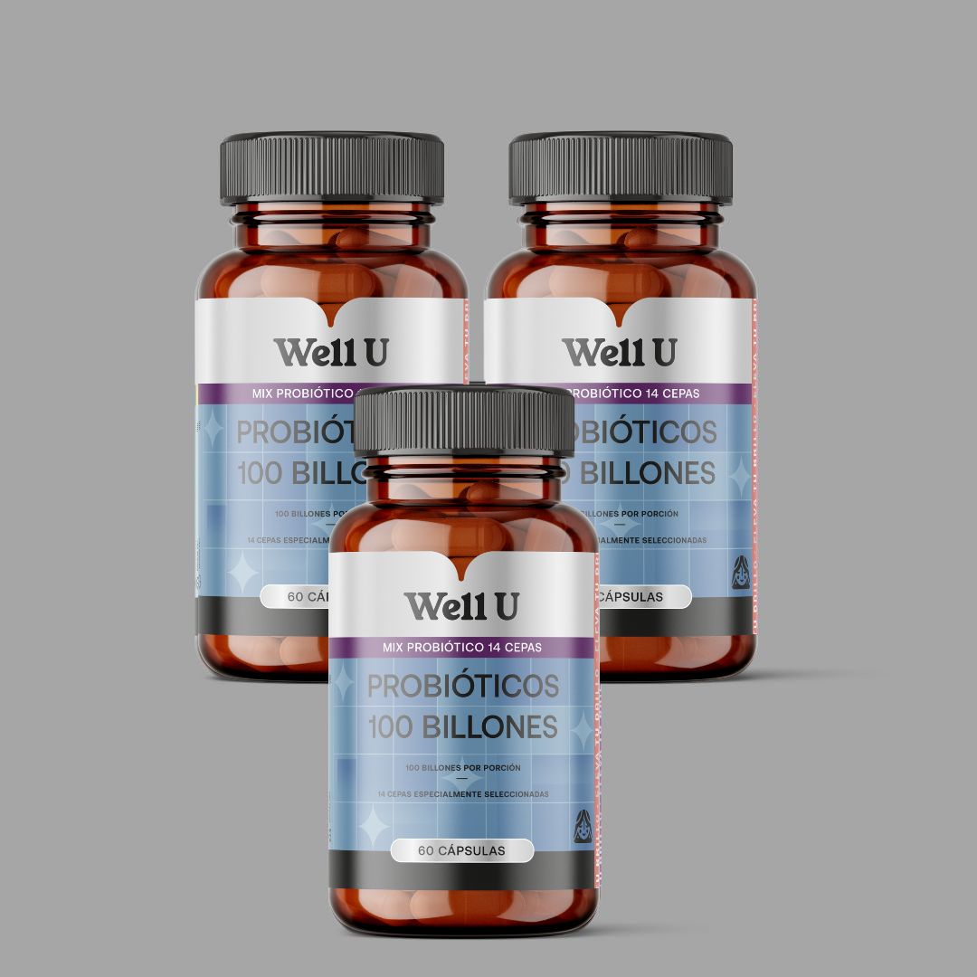 Pack Cápsulas - Probióticos 100 Billones para 3 Meses