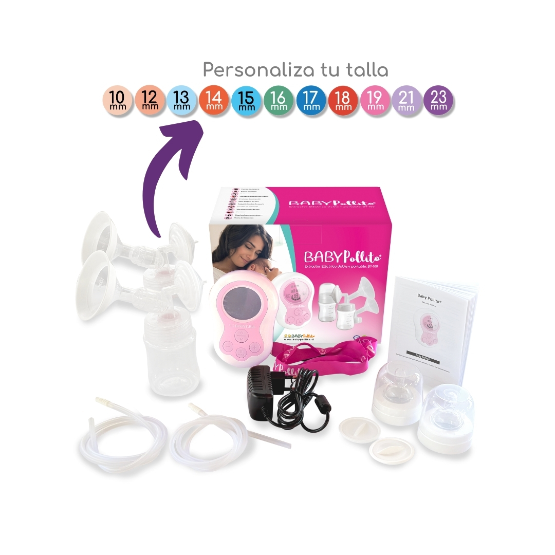 Extractor Baby Pollito Rosado Talla 14mm-14mm