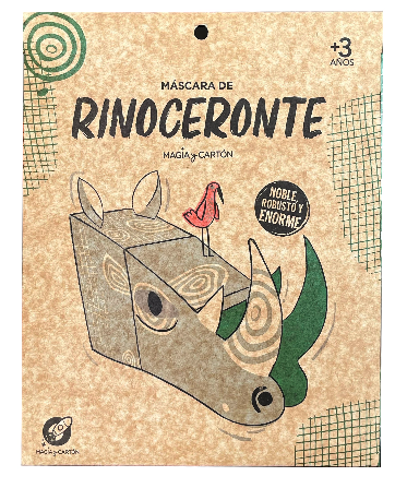 Mascara de  Rinoceronte