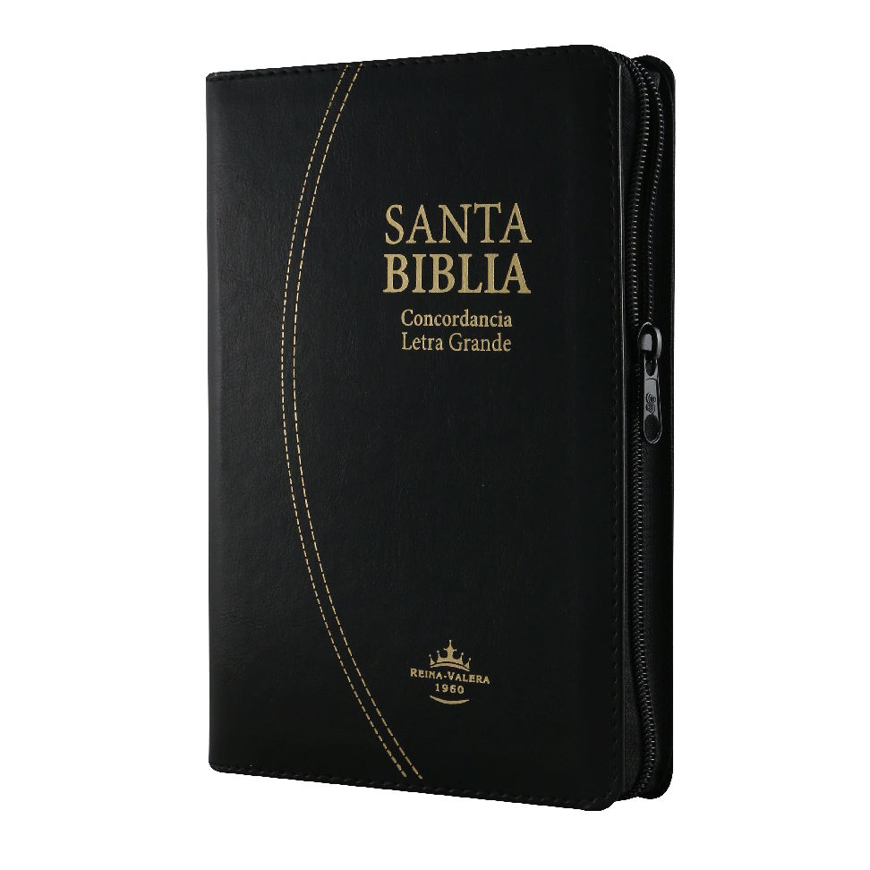 Biblia RVR1960 Letra Grande con índice y cierre