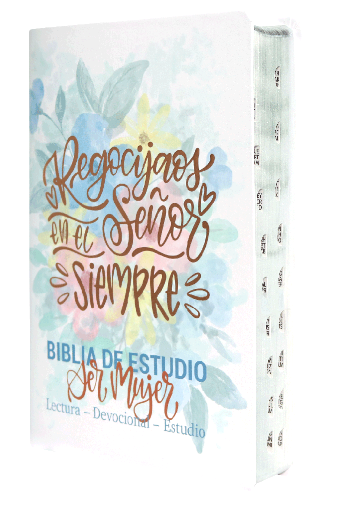 Biblia de Estudio ser Mujer RVR1960 Indice