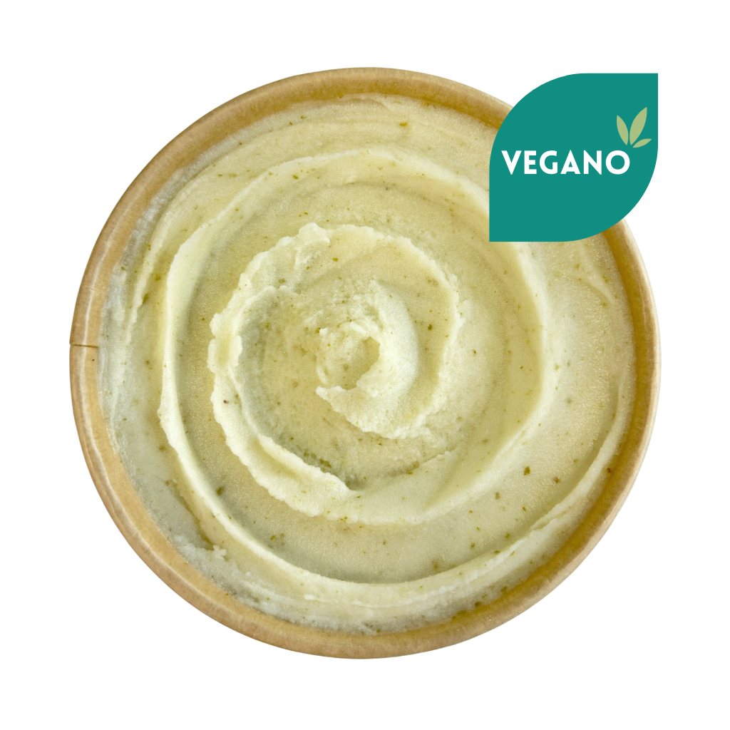 Helado  Limón Menta Albahaca Vegano