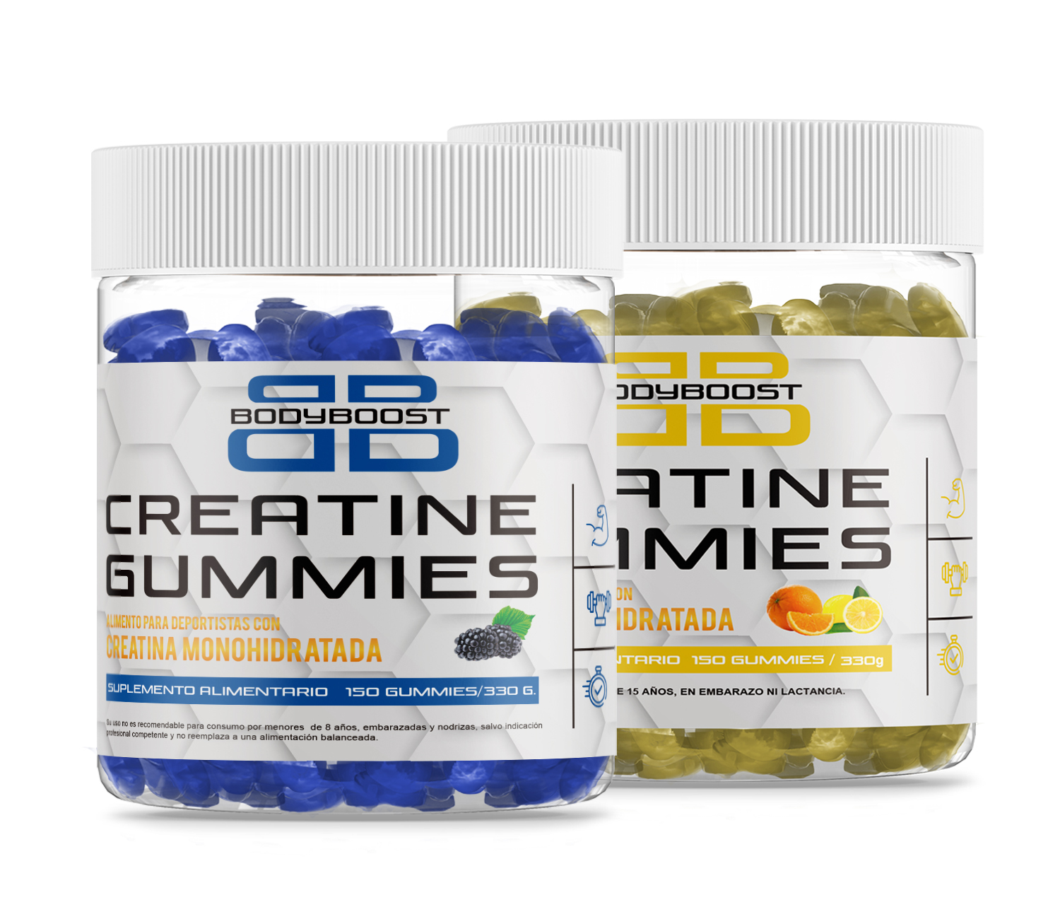 Pack Creatina Berries + Limón Naranja