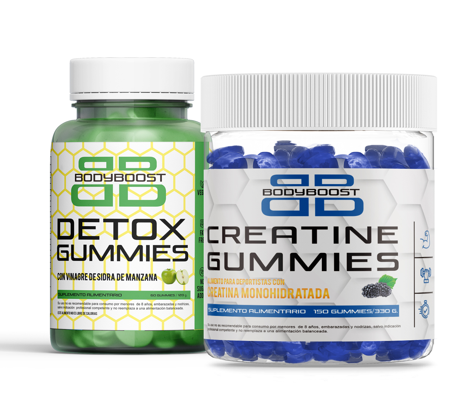 Pack Creatina Blue + Detox