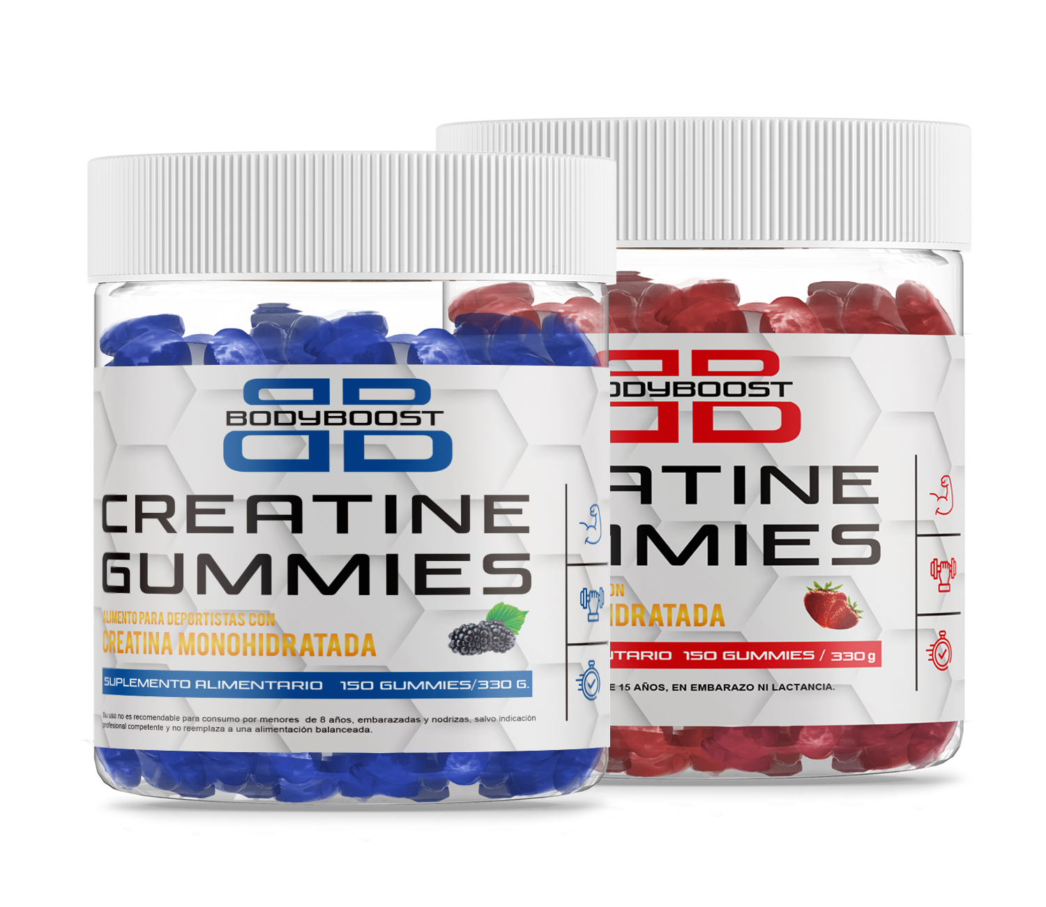 Pack Creatina Blue + Creatina Red
