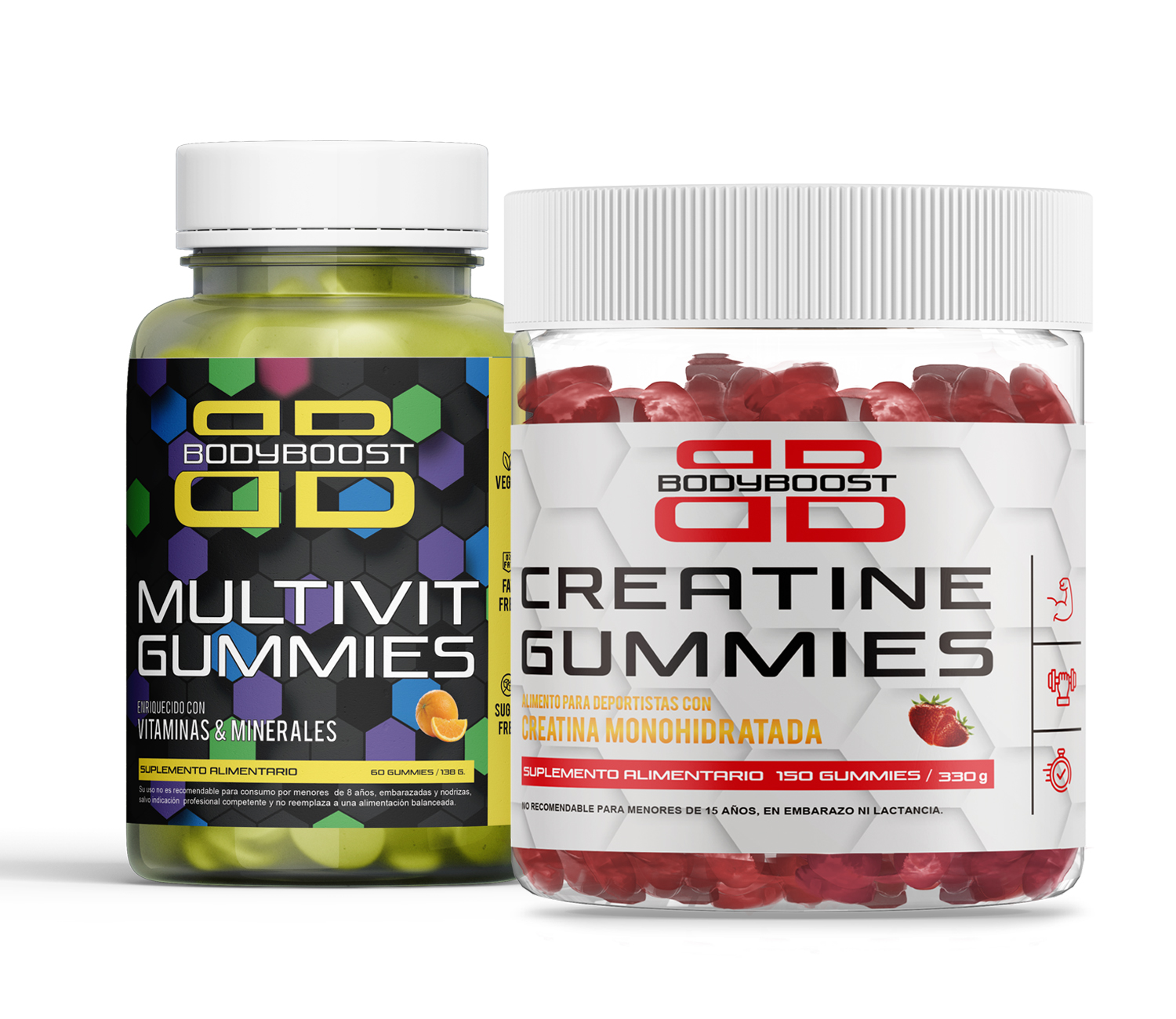 Pack Creatina Red + Multivit