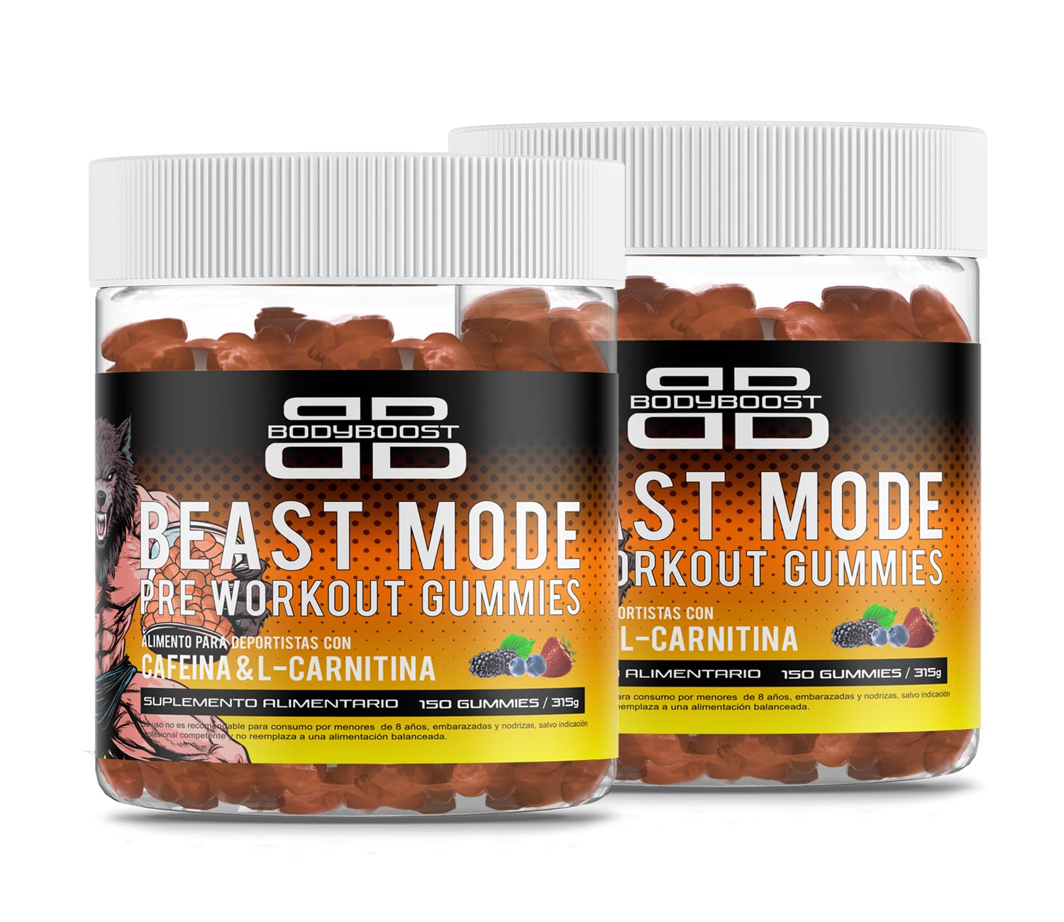 Pack 2x Beast Mode Gummies