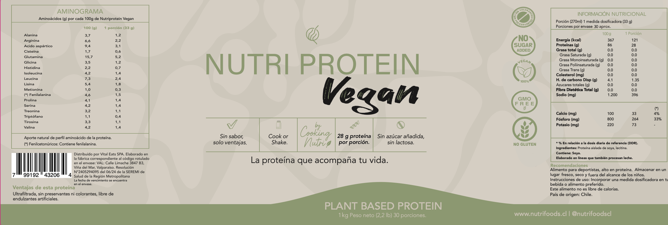 Nutri Protein Vegan