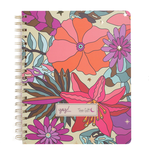 CUADERNO FLOWERS