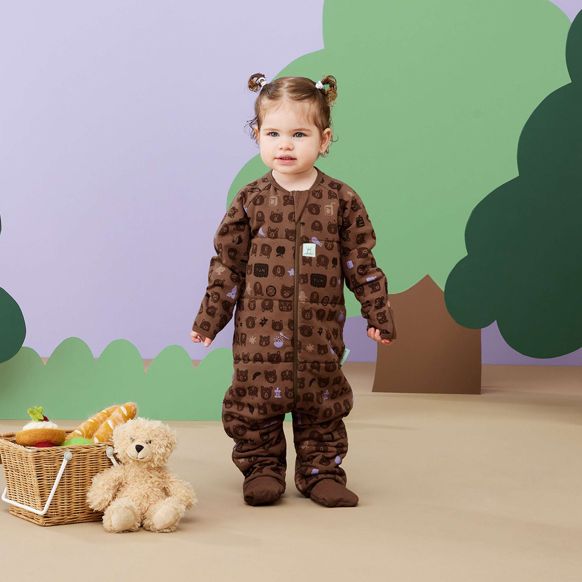 Sleep Onesies TOG: 2.5 Size: 12-24 Months Colour: Picnic