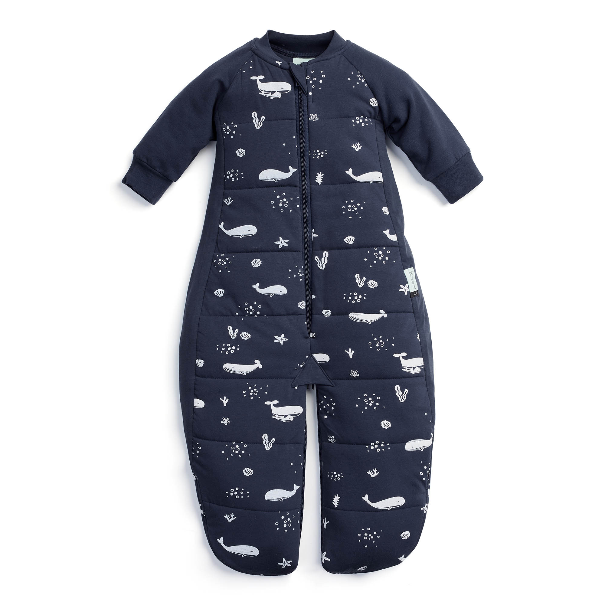 Sleep Suit Bag TOG: 2.5 Size: 2-4 Years Colour: Whales