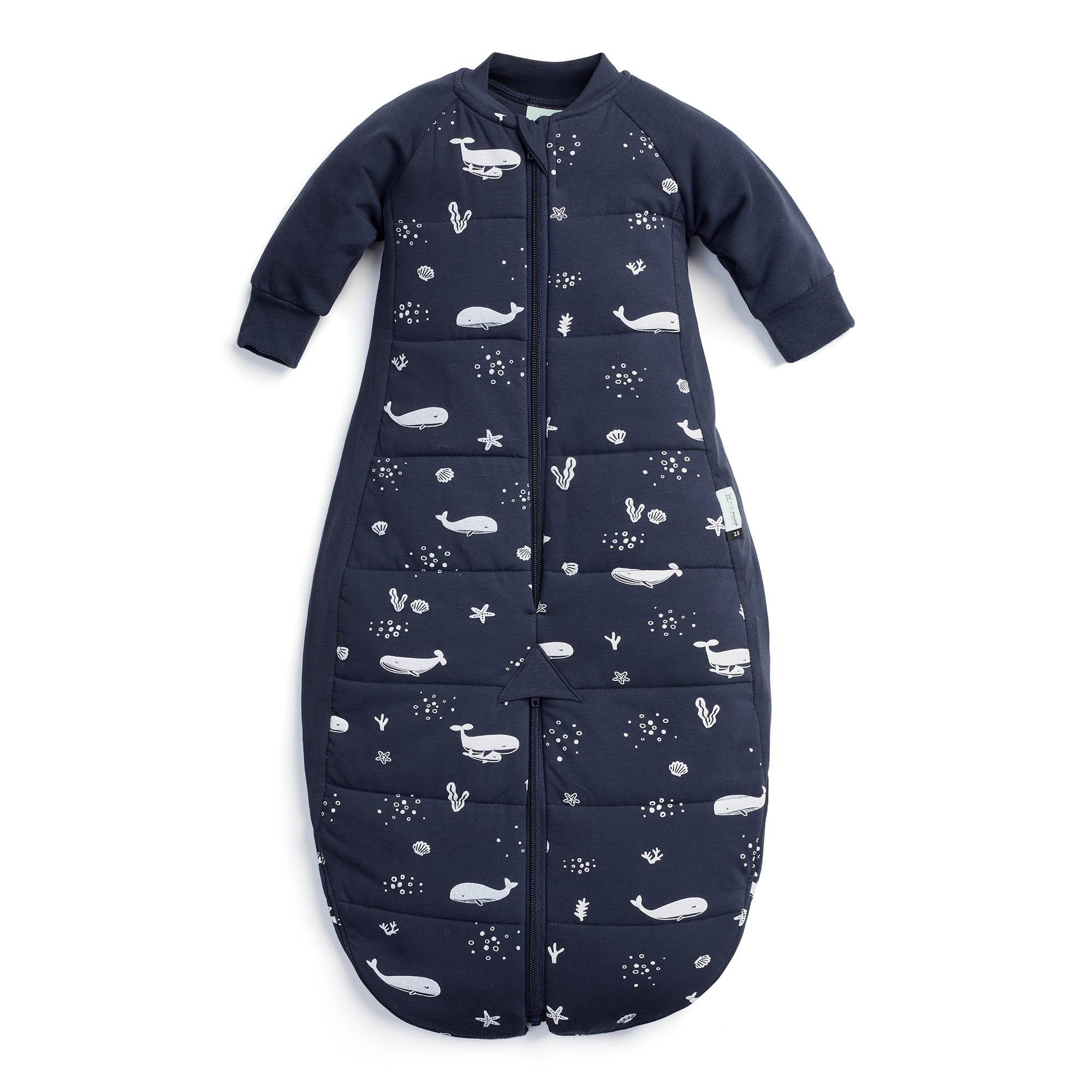 Sleep Suit Bag TOG: 3.5 Size: 3-12 Months Colour: Whales