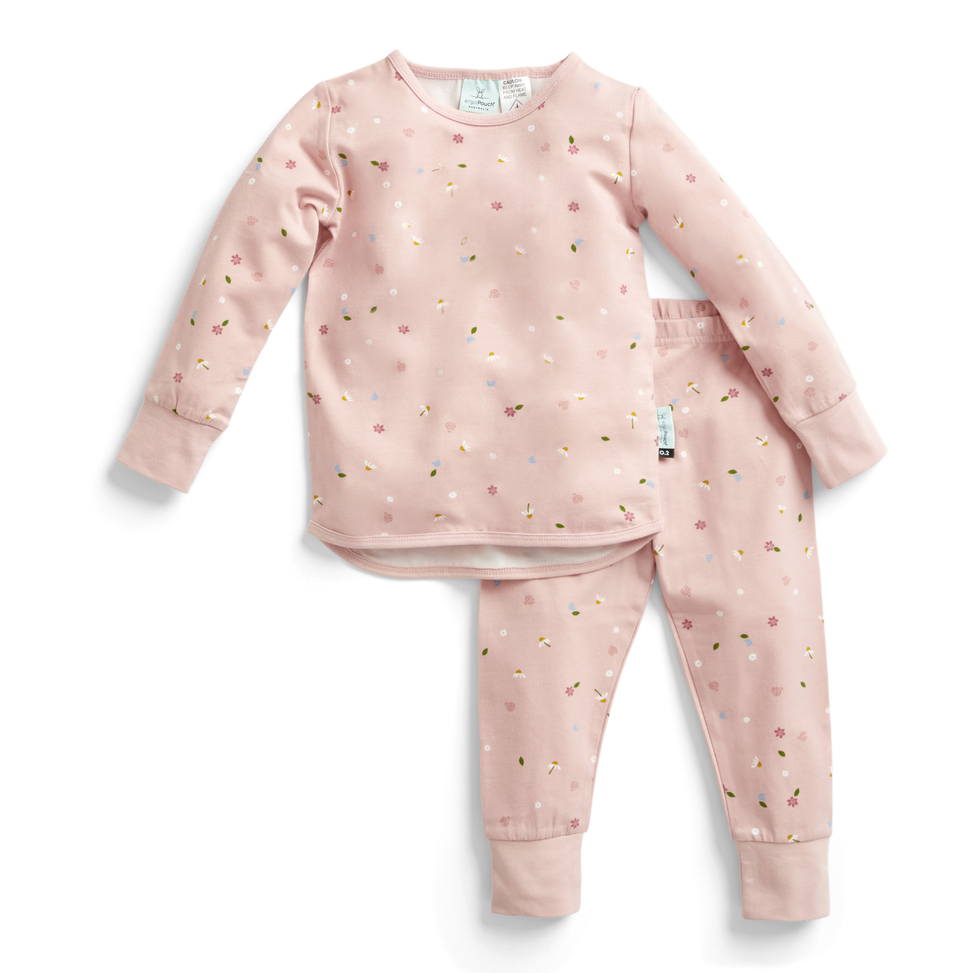 Pyjamas : 2 Piece set Long Sleeve TOG: 1.0 Size: 3 Years Colour: Daisies