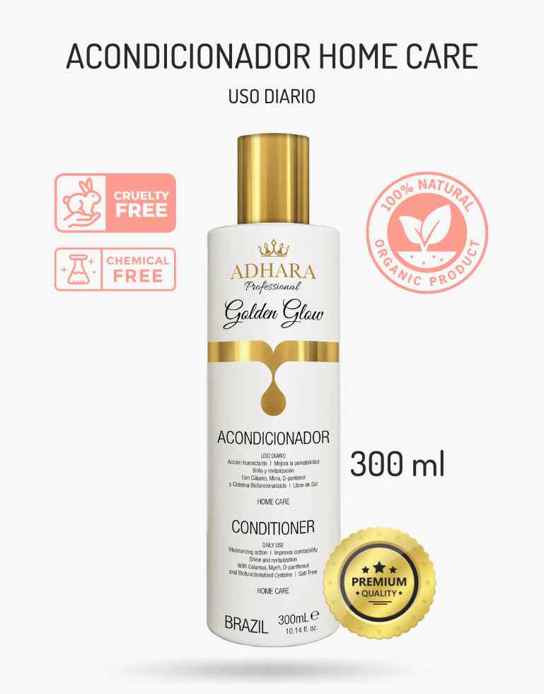 Acondicionador Golden Glow Home Care 300 ml