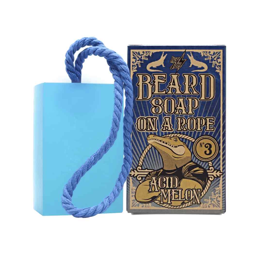 Beard Soap On A Rope Nº 3 Acid Melon 150Gr Hey Joe