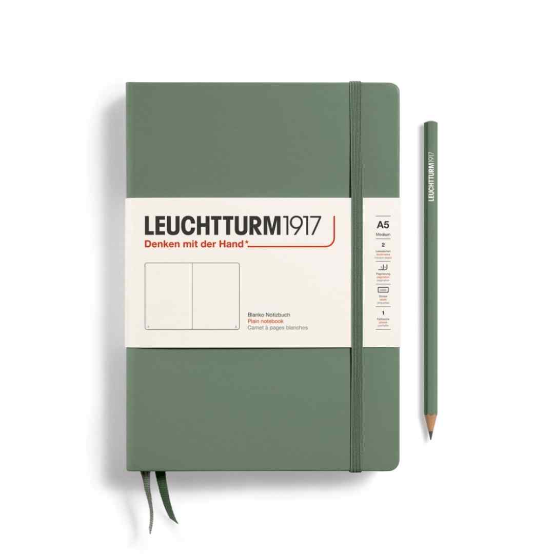 Libreta Leuchtturm A5 Tapa Dura Croquis - Olive