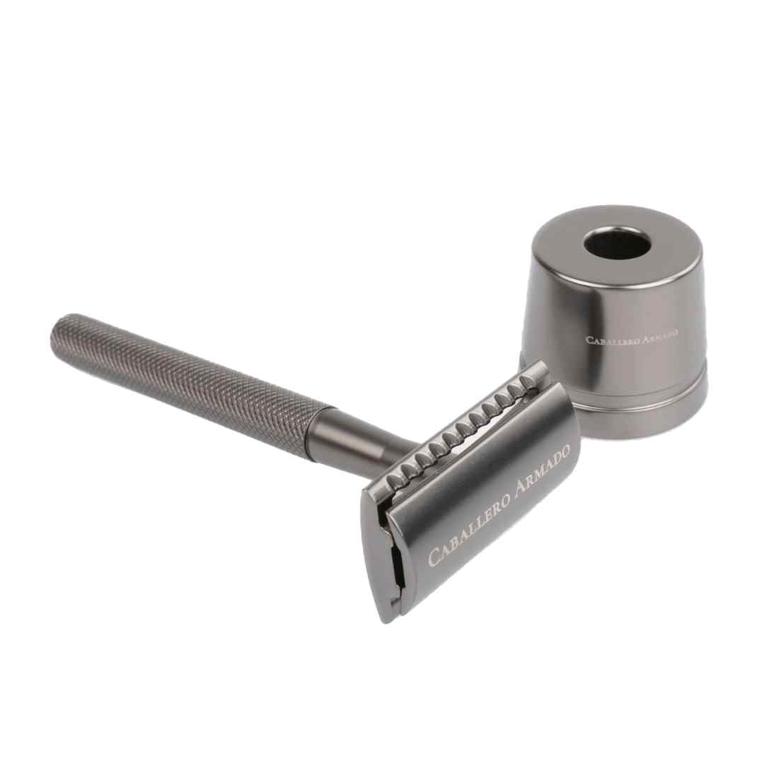 Doble Edge Razor Set Metal Mate