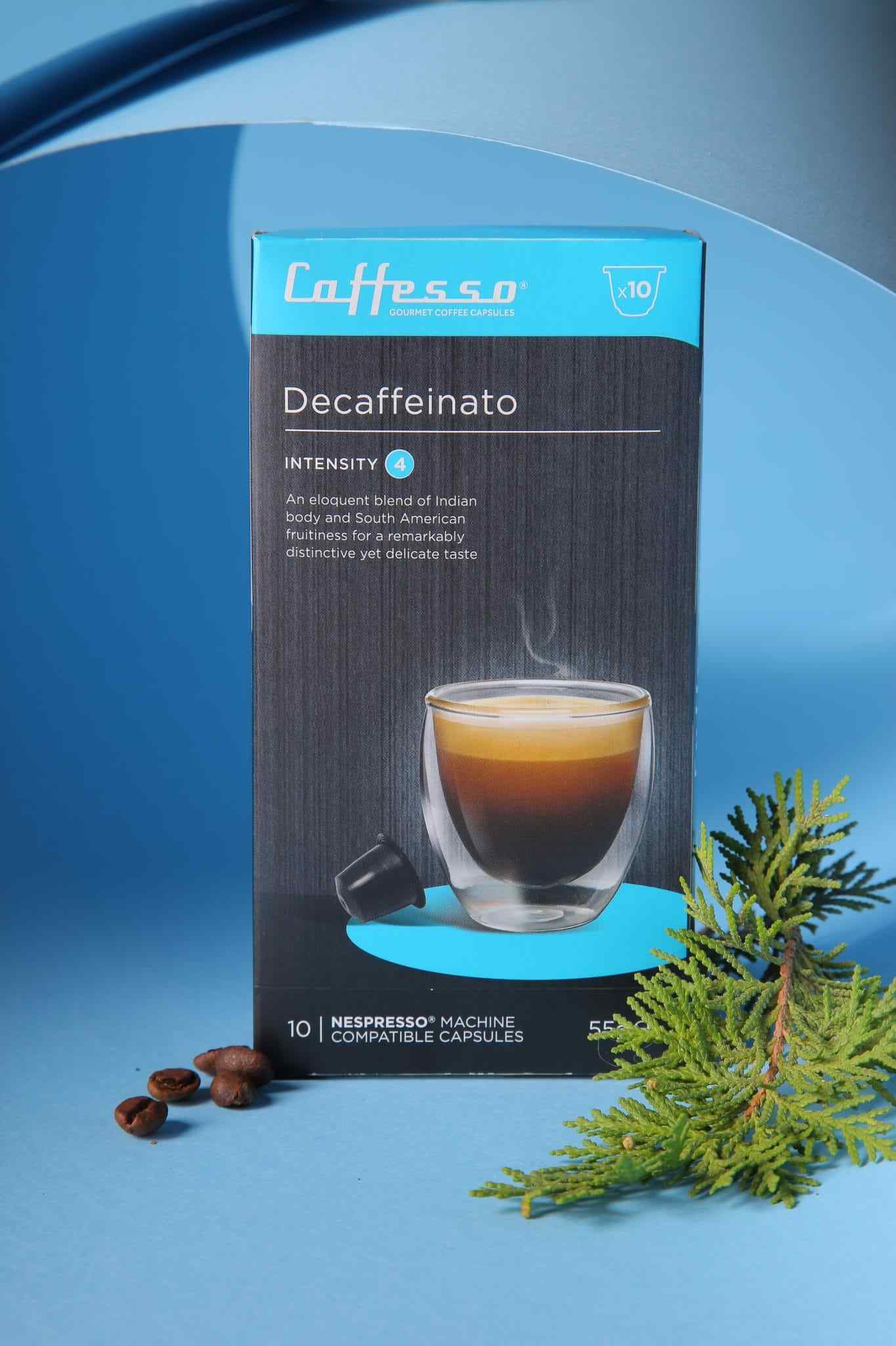 Caffesso Decaffeinato cápsula café