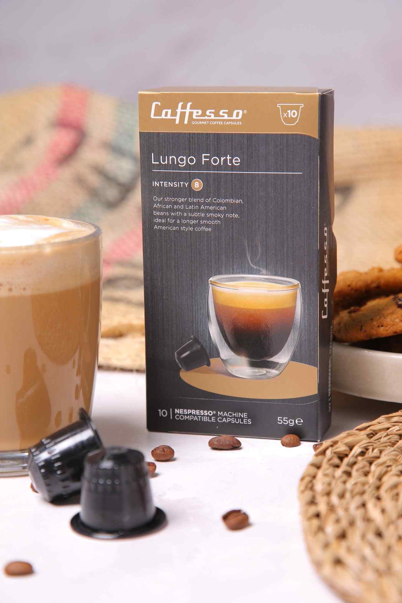 Caffesso Lungo Forte cápsula café