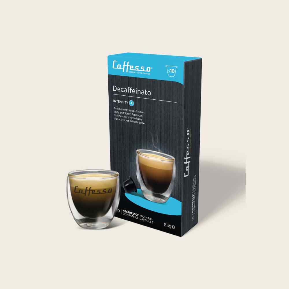 Caffesso Decaffeinato cápsula café