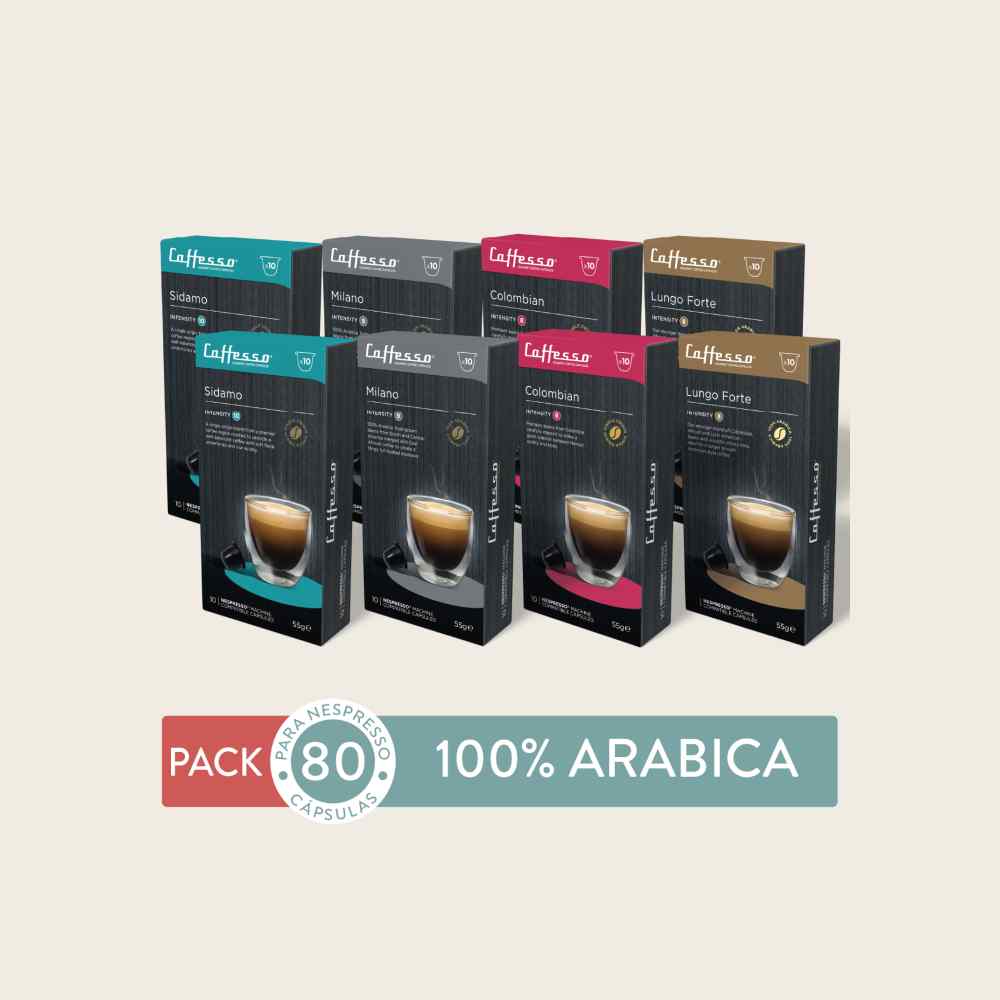 Pack 80 Cap. Caffesso Arabica