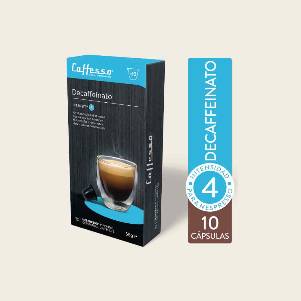 Caffesso Decaffeinato cápsula café