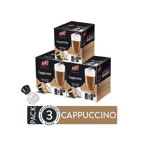 Pack 3 Cajas Rene DG Cappuccino