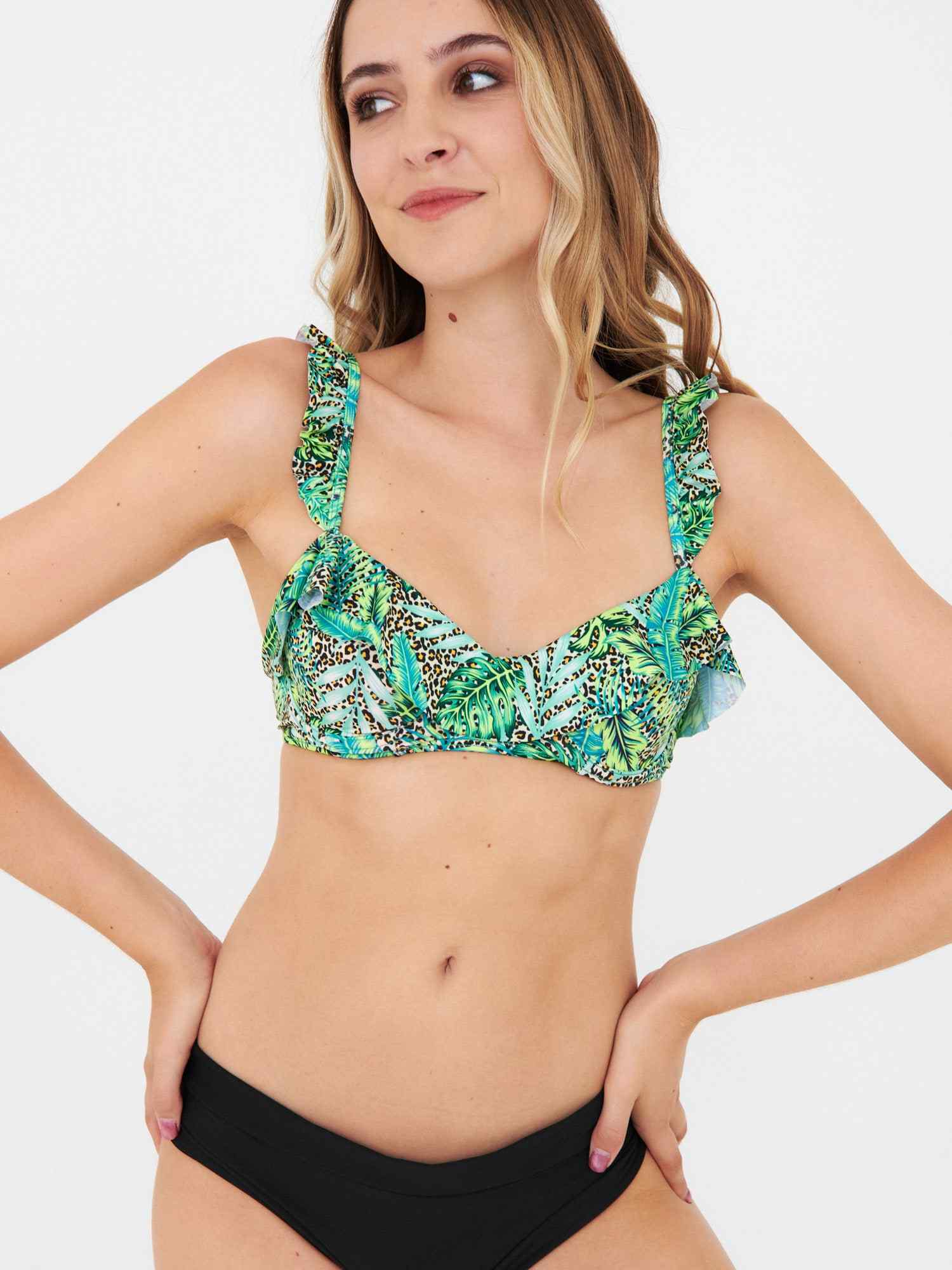 Bikini Niza Aruba Leavanna Negro - XL