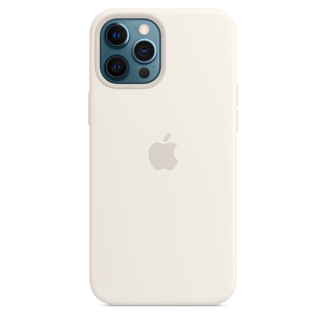 Carcasa silicona iphone 12 pro max Blanco