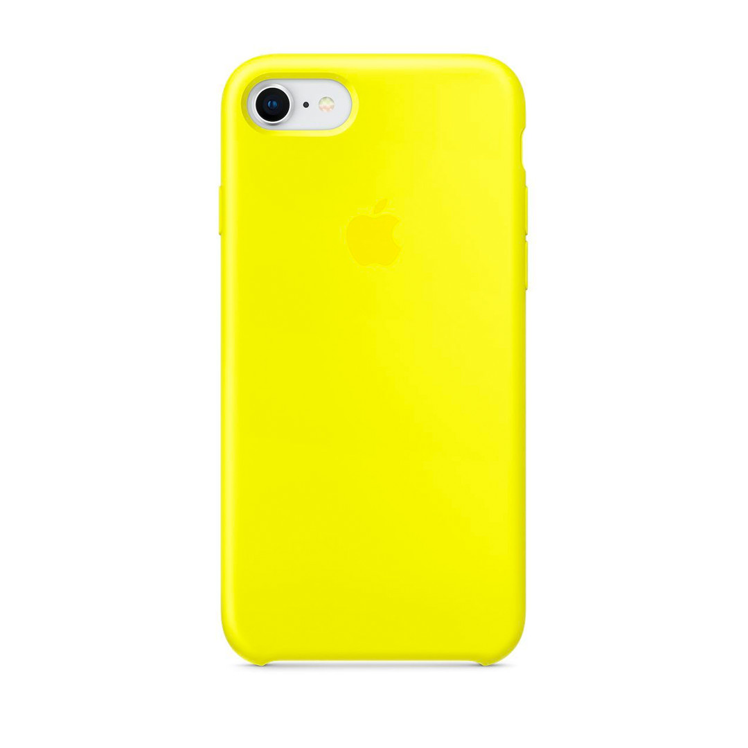 CARCASA IPHONE 7 8 AMARILLO FLUOR