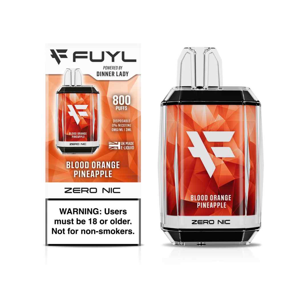 VAPE FUYL 800 PUFF BLOOD ORANGE PINEAPPLE