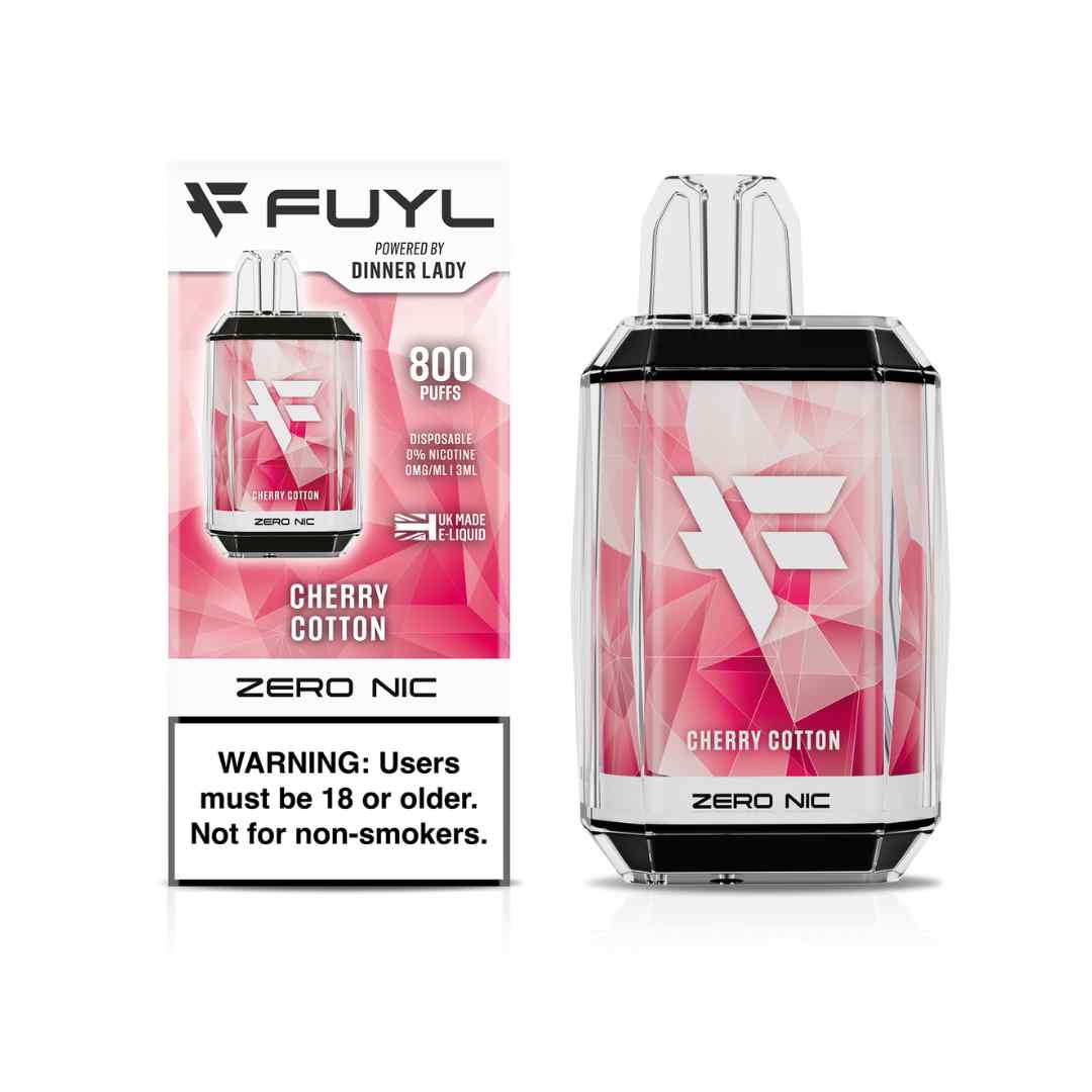 VAPE FUYL 800 PUFF CHERRY COTTON