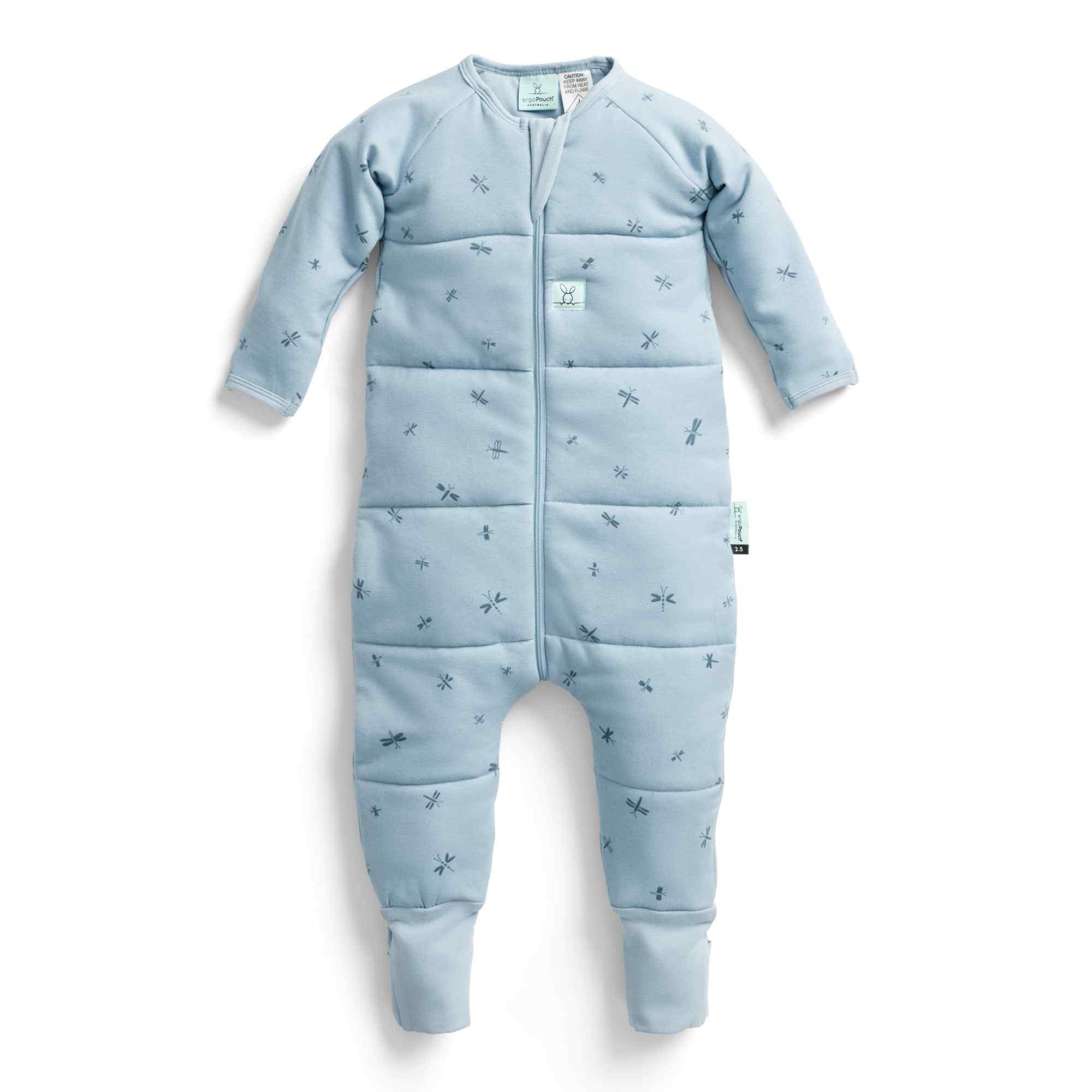 Sleep Onesies TOG: 3.5 Size: 2-3 Years Colour: Dragonflies