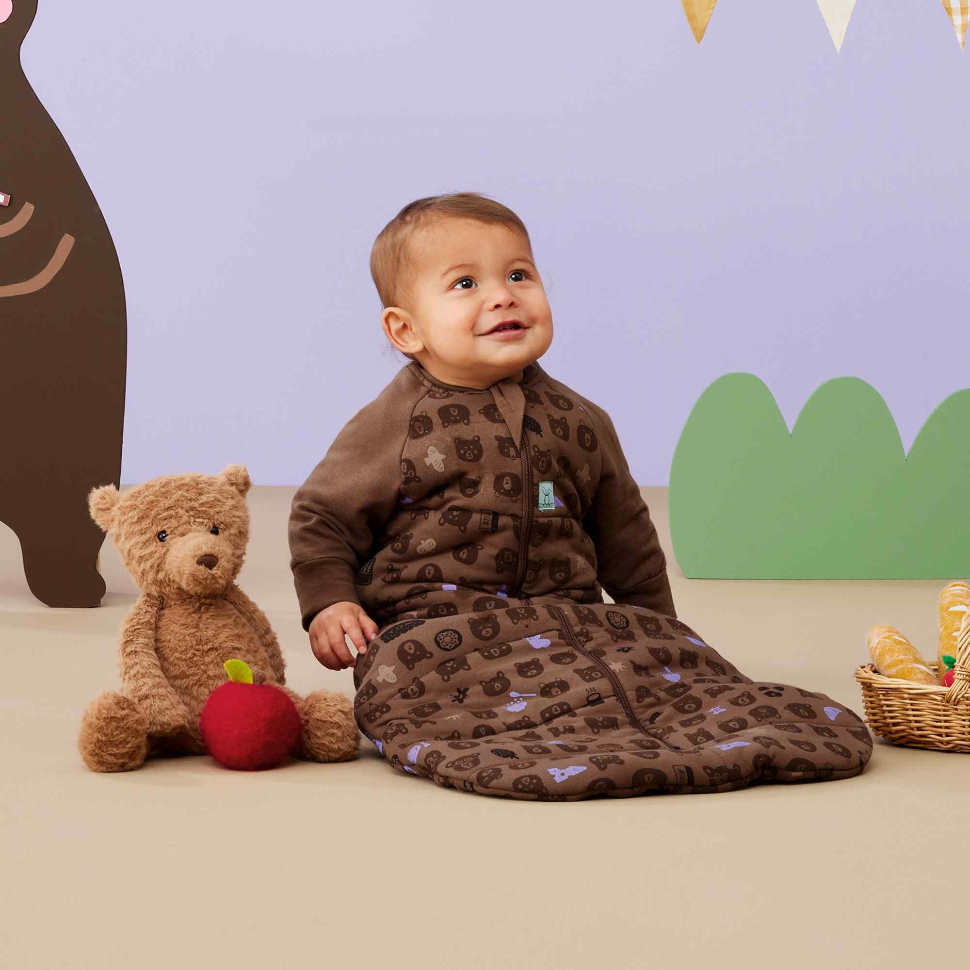 Jersey Sleeping Bag TOG: 3.5 Size: 3-12 Months Colour: Picnic