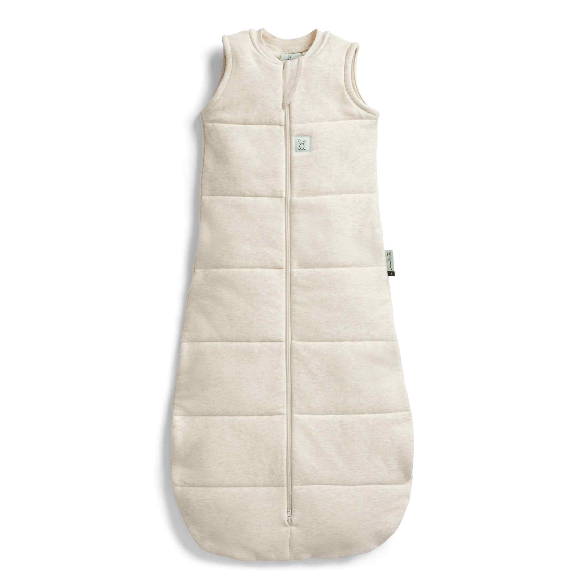 Jersey Sleeping Bag TOG: 2.5 Size: 3-12 Months Colour: Oatmeal Marle