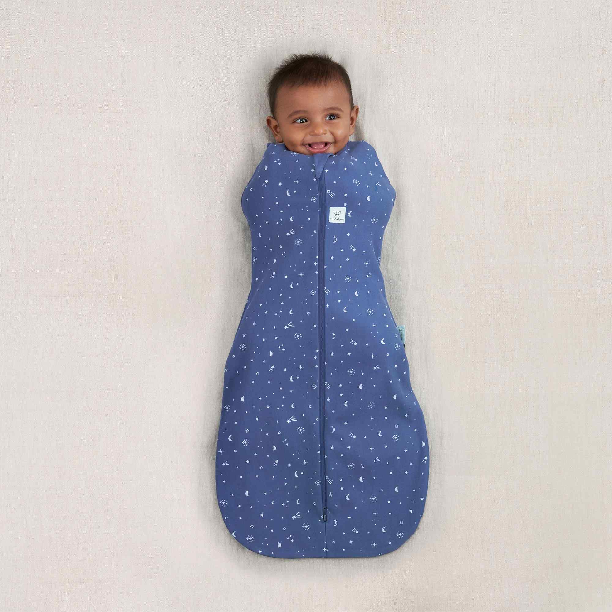 Cocoon Swaddle Bag TOG 1.0 Size: 6-12 Months Colour: Nightsky