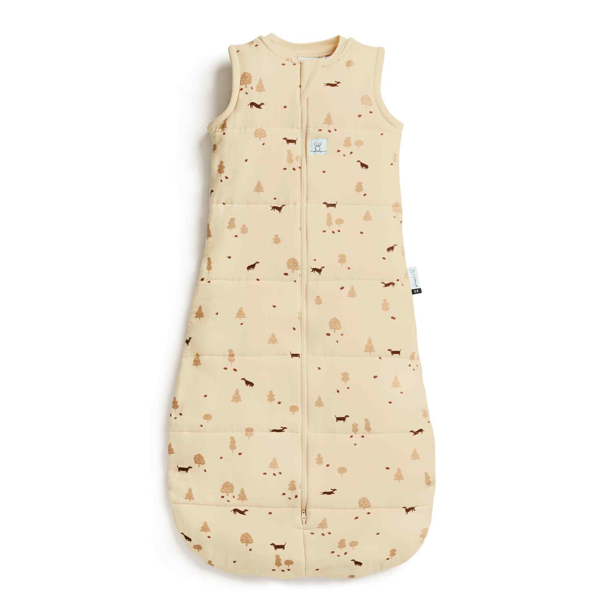 Jersey Sleeping Bag TOG: 2.5 Size: 3-12 Months Colour: Doggos