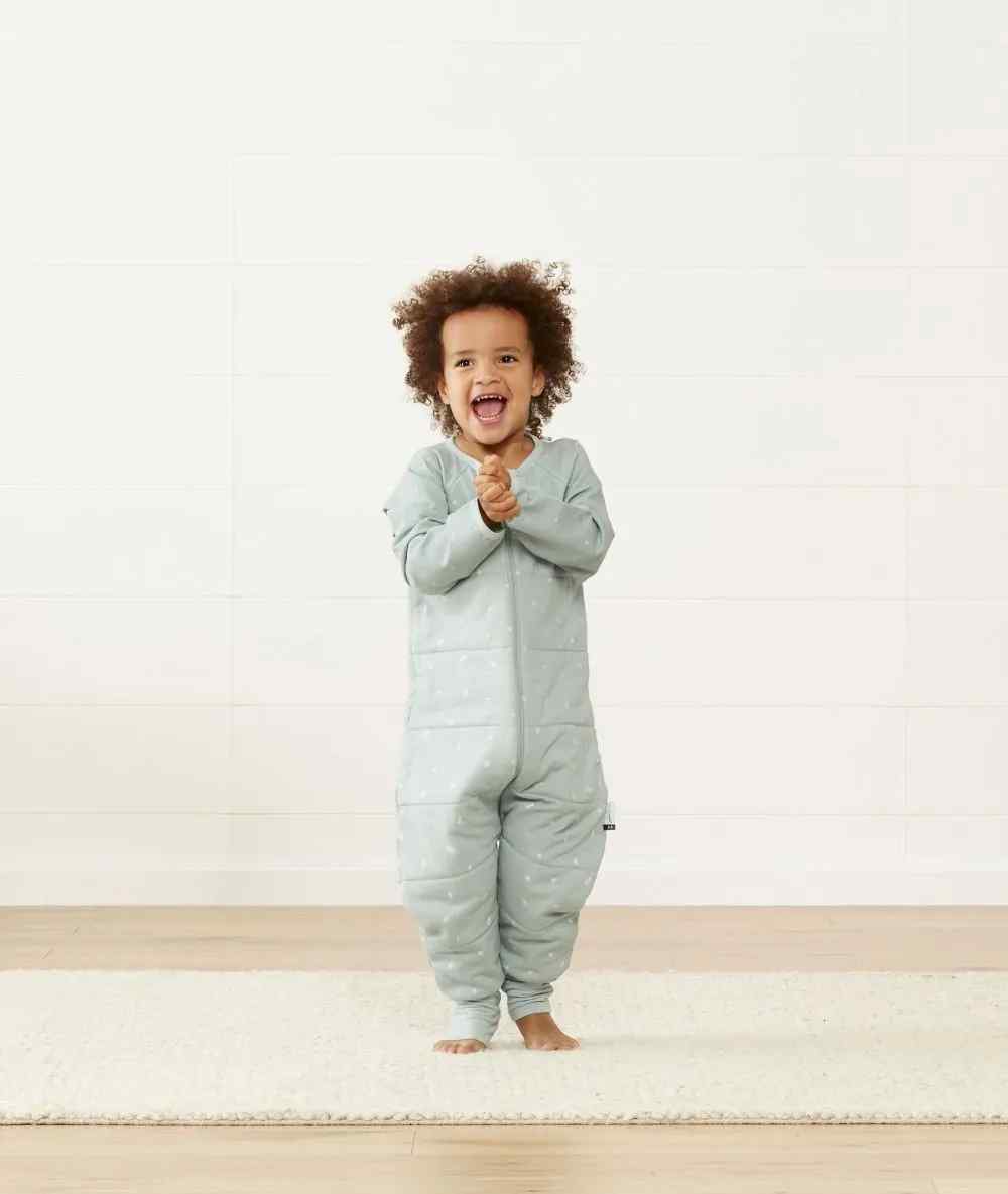 Sleep Onesies TOG: 2.5 Size: 4-5 Years Colour: Sage