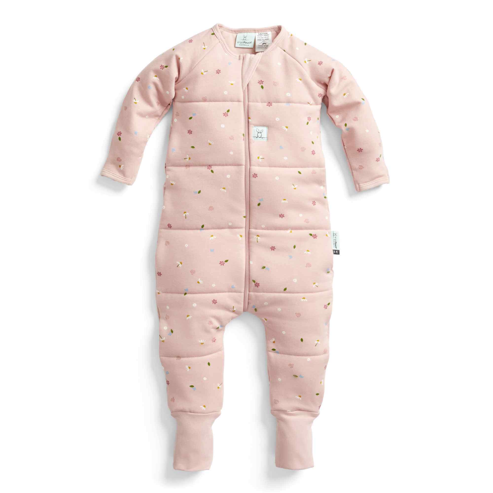 Sleep Onesies TOG: 3.5 Size: 12-24 Months Colour: Daisies